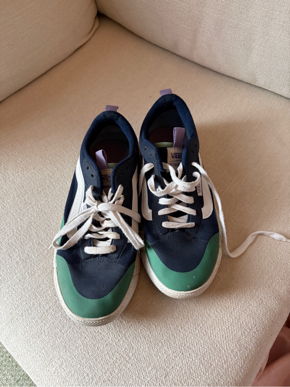 Vans Navy, Green & Lavender Ultracush Sneakers